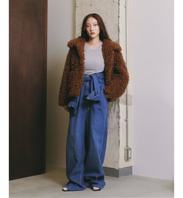 U by SPICK&SPAN「【LEE / リー】 別注ジャンプスーツ」|オールインワン|ブルー C