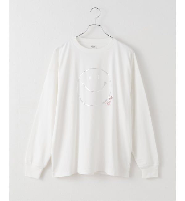 Spick and Span「PAY・DAY/ペイデイ SMULE L/S Tee」|Tシャツ・カットソー|ホワイト