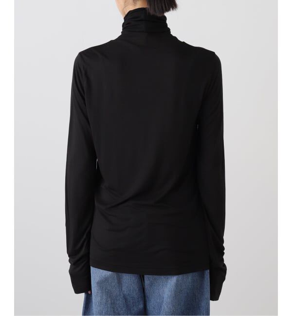 FRAMeWORK「ATON/エイトン MODAL SILK JERSEY TURTLENECK」|Tシャツ・カットソー|