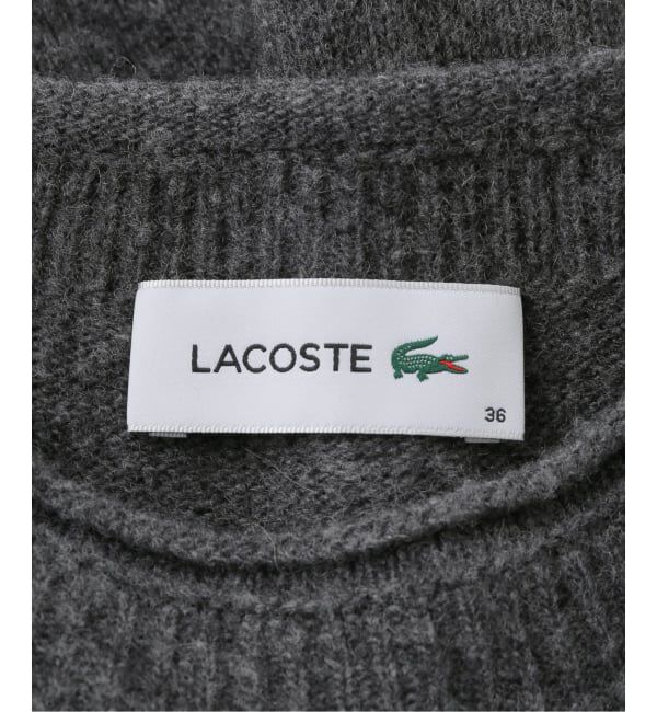 U by SPICK&SPAN「LACOSTE/ラコステ KNIT FLARE ワンピ－ス」|ワンピース|