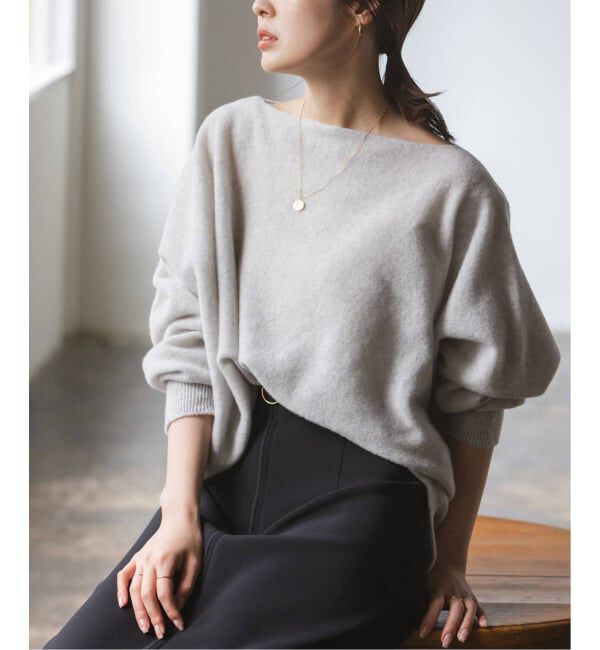 追加3》ファインウールドルマンプルオーバー（NOBLE）｜ルミネの