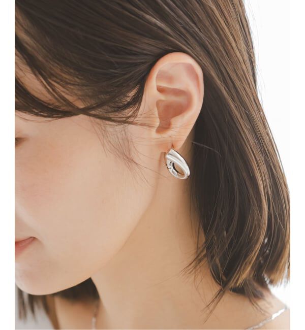 NOBLE「PETIT MOMENTS/プティモーメント Pear Hoops」|ピアス|