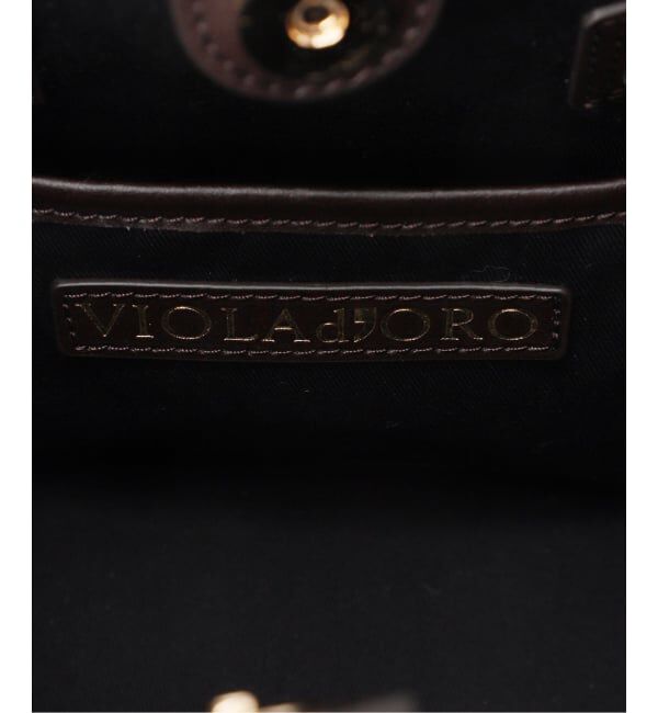 Spick and Span「《予約》VIOLAd&rsquo;ORO / ヴィオラドーロ キャンバス*レザートートバッグM*」|トートバッグ|