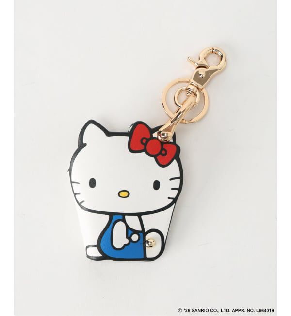 Spick and Span「《予約》HELLO KITTY&times;S&S&times;HASHIBAMI BODY レザーチャーム」|キーケース|