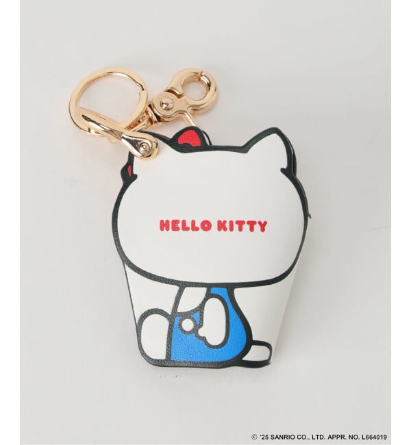 Spick and Span「《予約》HELLO KITTY&times;S&S&times;HASHIBAMI BODY レザーチャーム」|キーケース|