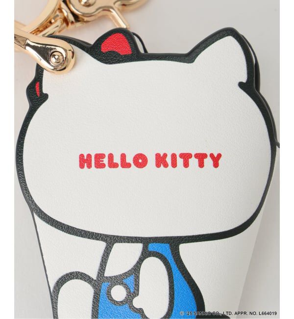 Spick and Span「《予約》HELLO KITTY&times;S&S&times;HASHIBAMI BODY レザーチャーム」|キーケース|