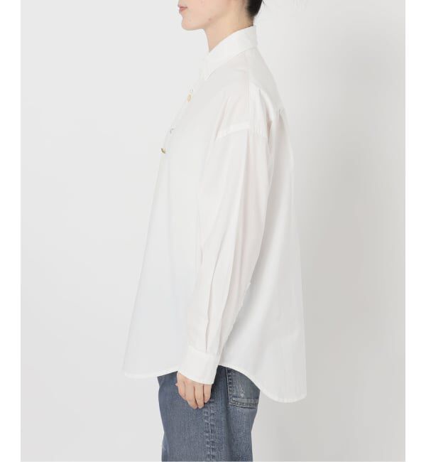 FRAMeWORK「コンビネーションボタンレギュラーシャツ」|シャツ・ブラウス|