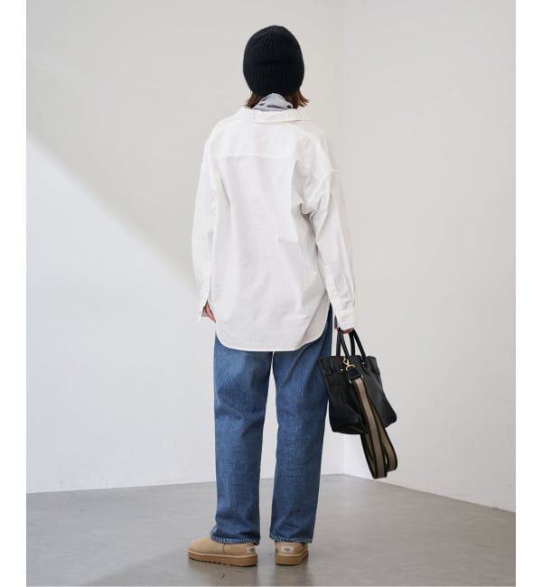 FRAMeWORK「コンビネーションボタンレギュラーシャツ」|シャツ・ブラウス|