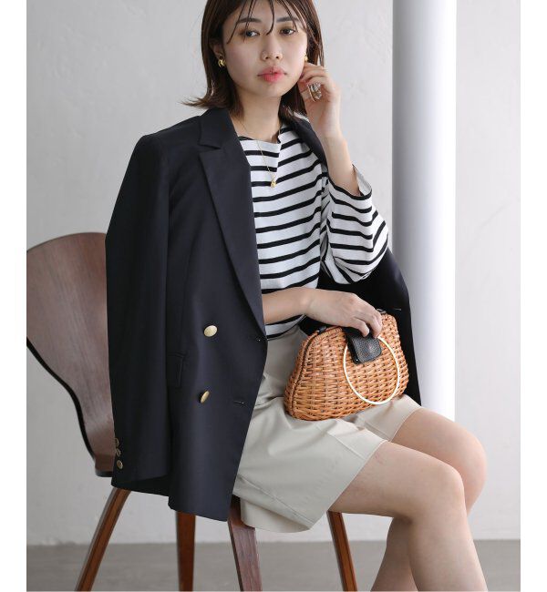  「T/Rダブルブレストジャケット」|テーラードジャケット|