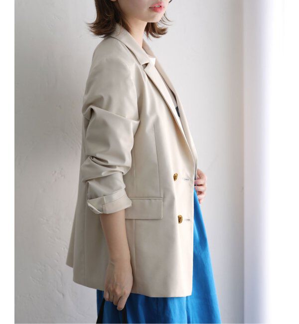  「T/Rダブルブレストジャケット」|テーラードジャケット|