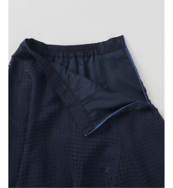  「《追加2》シアーチェックフレアスカート」|スカート|