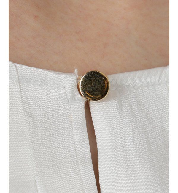  「【洗える】2WAYラッフルブラウス」|シャツ・ブラウス|