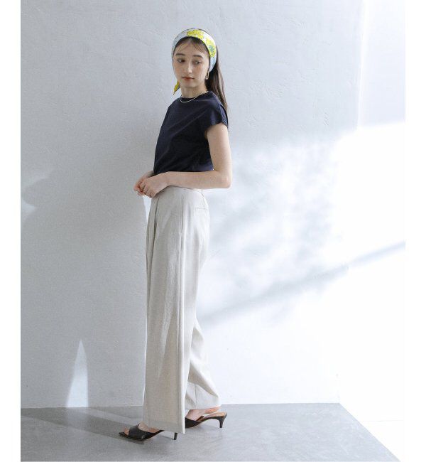  「【洗える】スムースハイネックプルオーバー」|Tシャツ・カットソー|