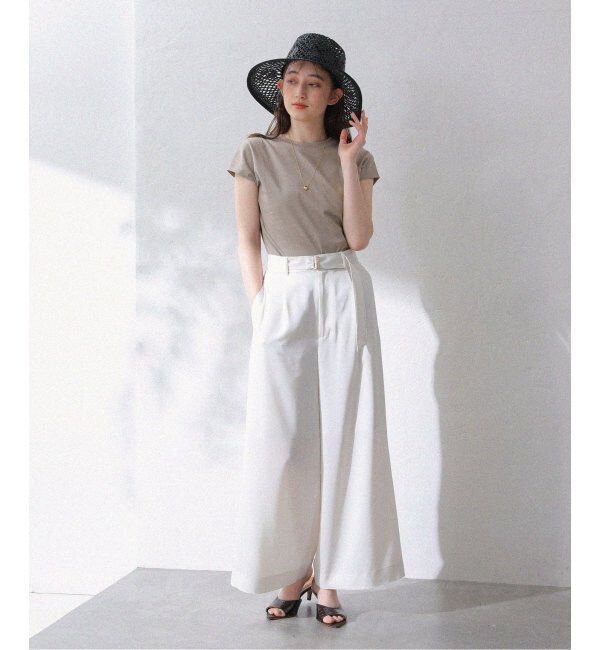  「【洗える】スムースハイネックプルオーバー」|Tシャツ・カットソー|