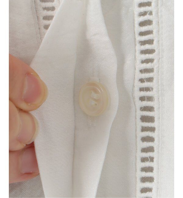  「【洗える】マチフレアブラウス」|シャツ・ブラウス|