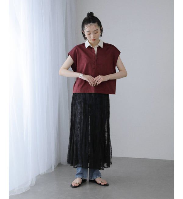  「【洗える】コットンラガーシャツ」|Tシャツ・カットソー|