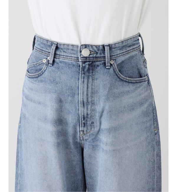  「【洗える】YANUK/ヤヌーク LAURA Curve Taperd」|デニム|