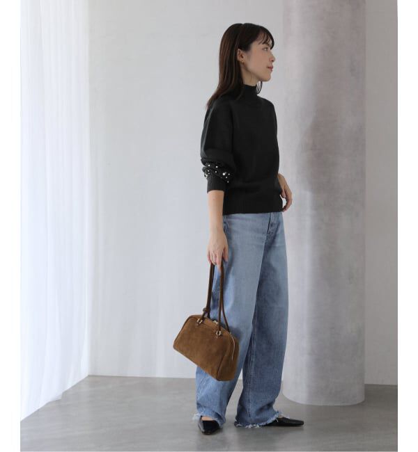  「【洗える】YANUK/ヤヌーク LAURA Curve Taperd」|デニム|