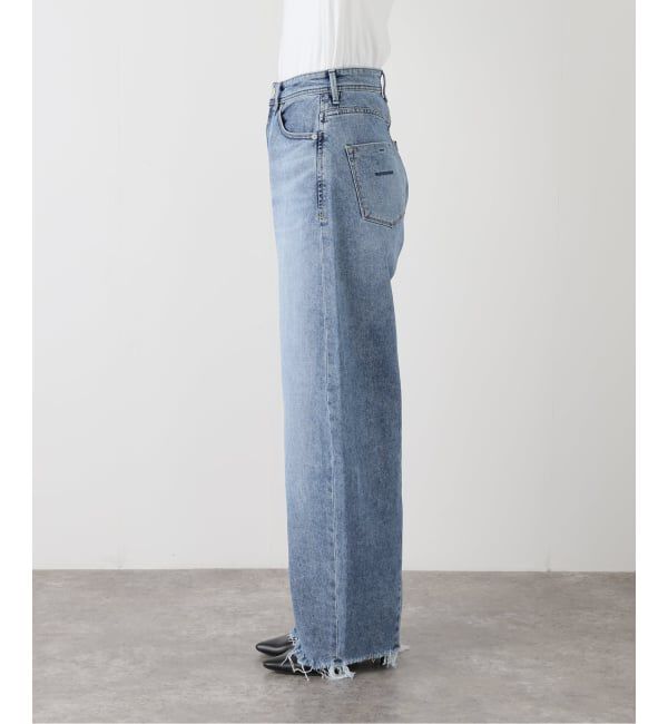  「【洗える】YANUK/ヤヌーク LAURA Curve Taperd」|デニム|