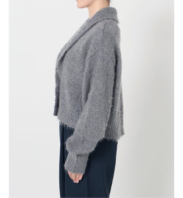  「【洗える】ポップヤーンボレロカーディガン」|カーディガン|