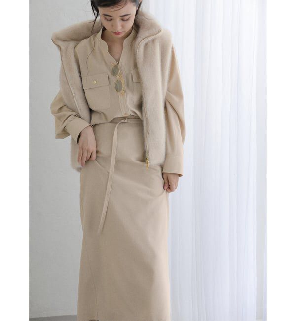  「【洗える】ワークディテールセットアップ」|ワンピース|