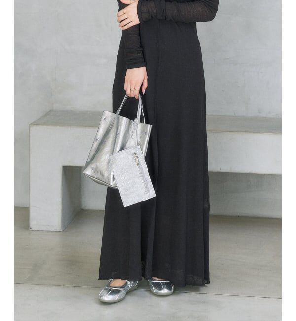  「《予約》MARLON/マーロン STARS EMBROIDERED TOTE」|トートバッグ|