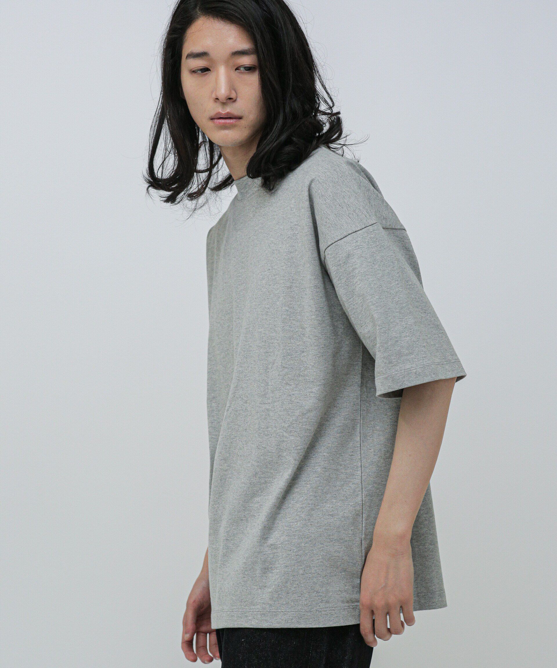 nano･universe「Anti Soaked 汗染み防止 クルービッグTシャツ」|Tシャツ・カットソー|