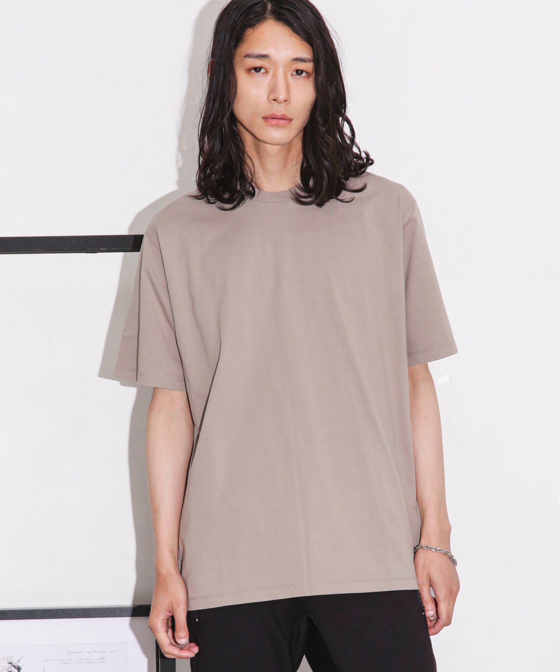 nano･universe「LB.03/ジャケT 半袖」|Tシャツ・カットソー|グレージュ3