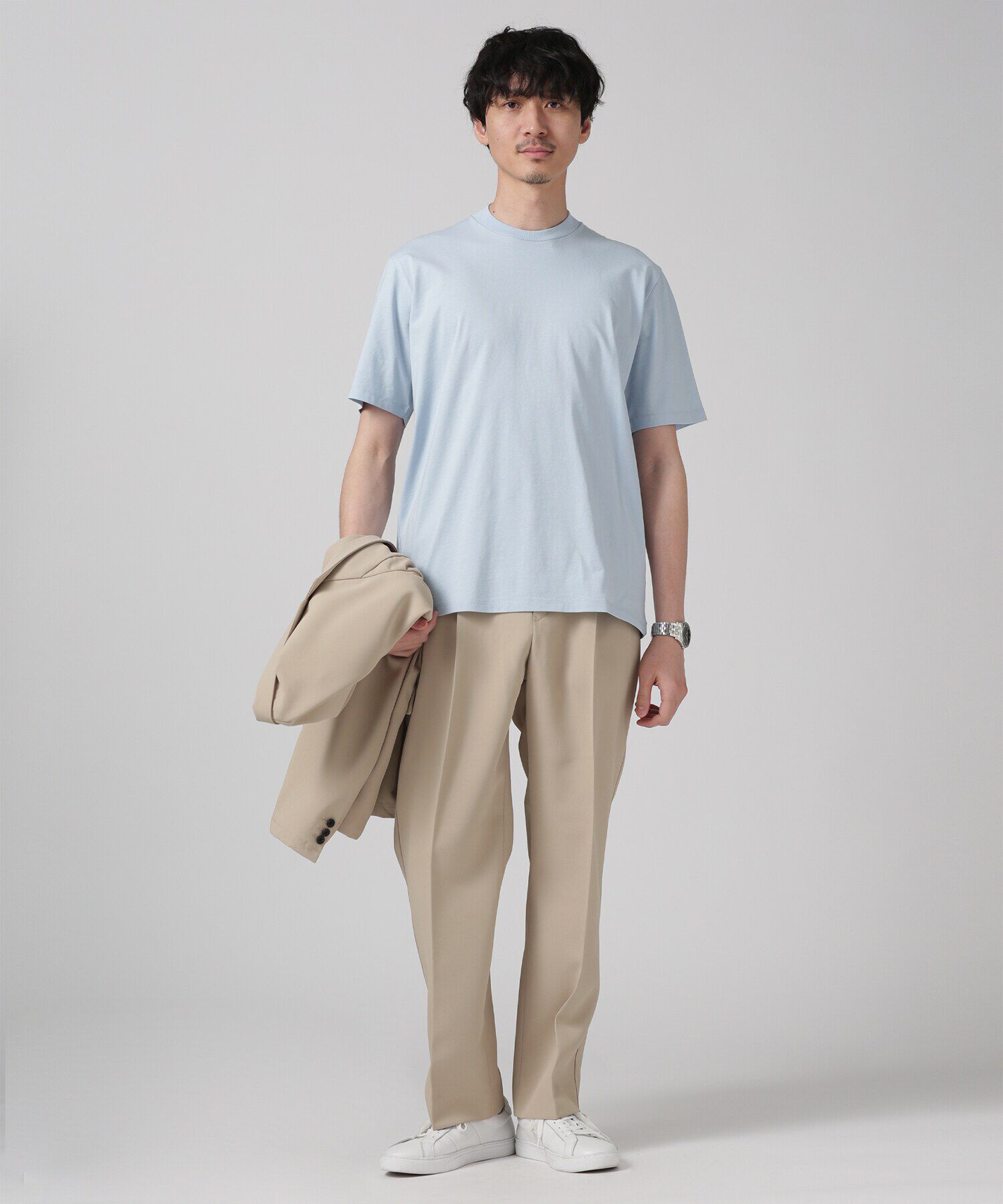 nano･universe「LB.03/ジャケT 半袖」|Tシャツ・カットソー|