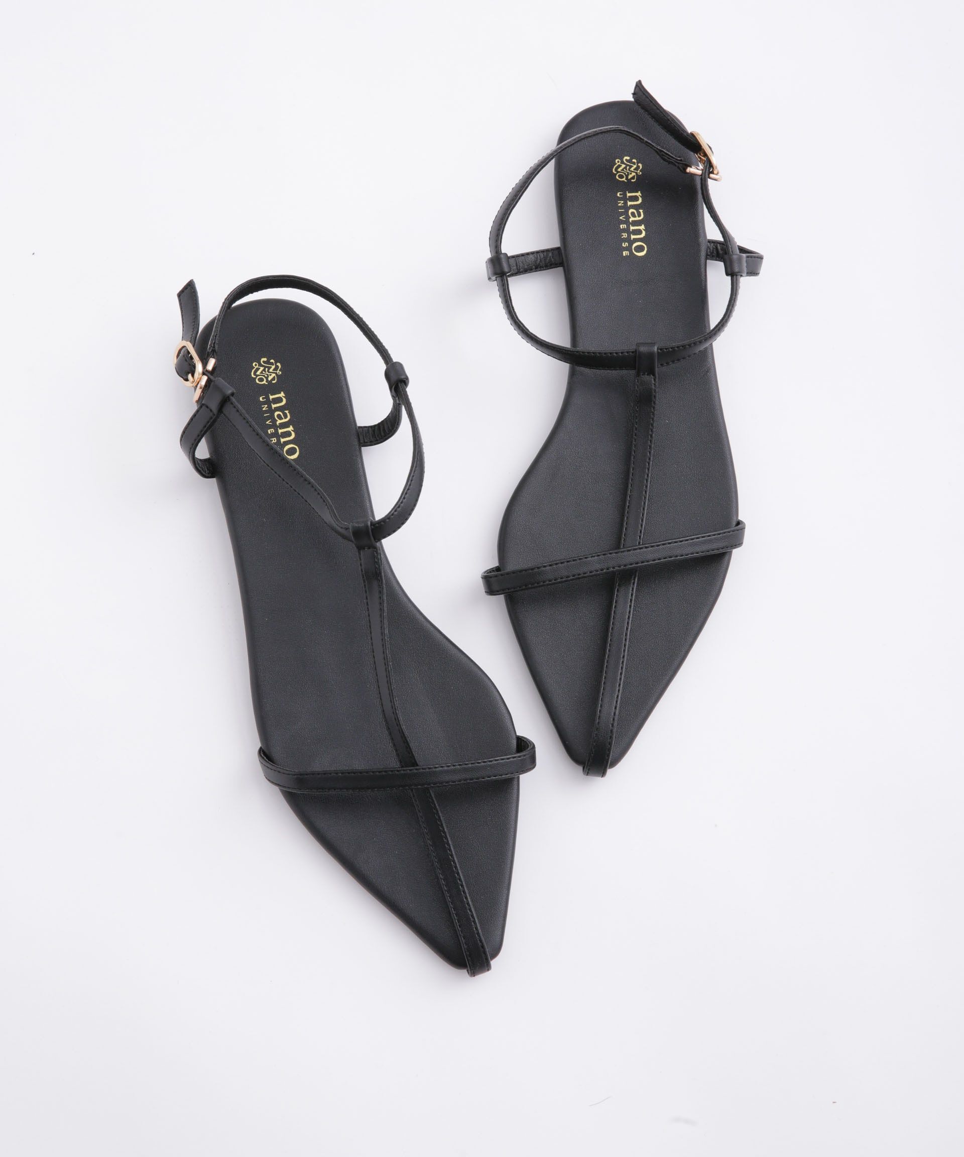 nano･universe「LB.04/Tストラップフラットサンダル」|サンダル|