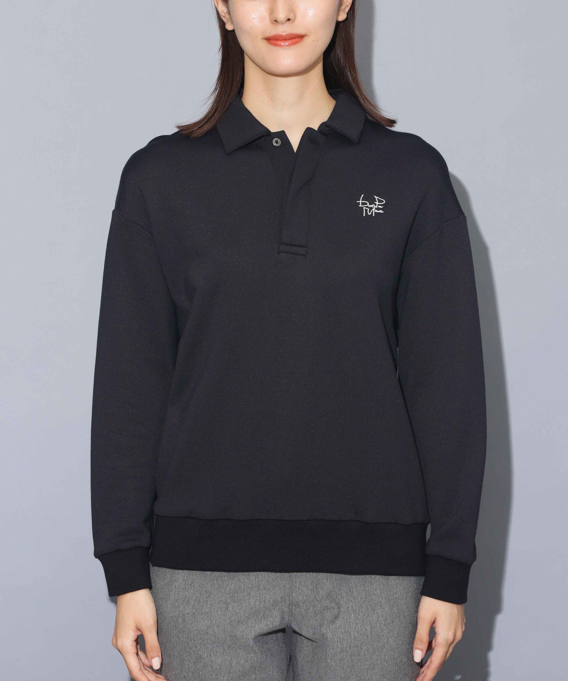 nano･universe「beats per minute/スウェットライクポロシャツ」|Tシャツ・カットソー|