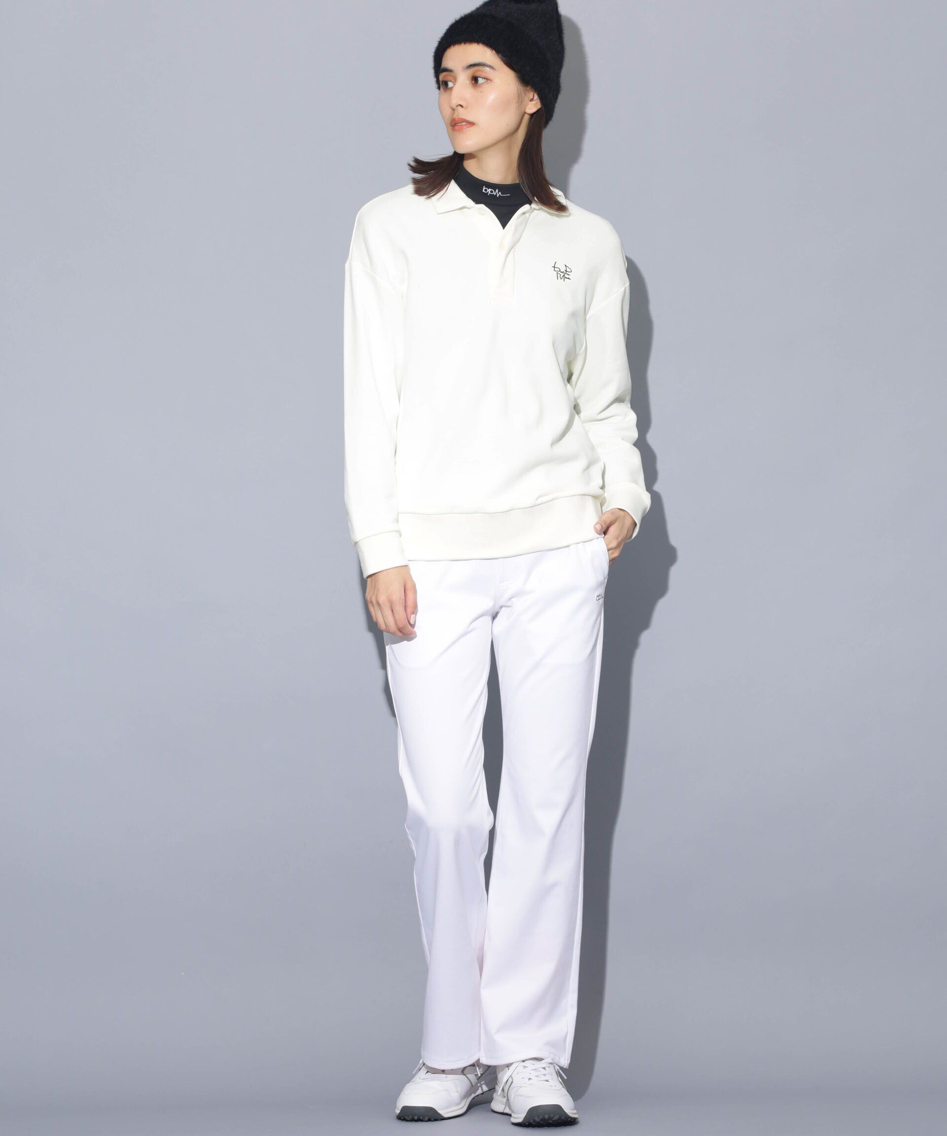 nano･universe「beats per minute/スウェットライクポロシャツ」|Tシャツ・カットソー|