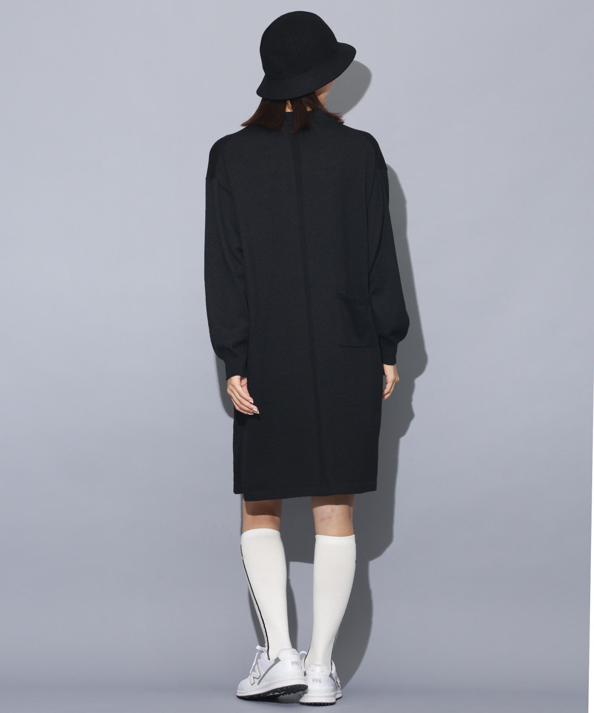 nano･universe「beats per minute/モックネックニットワンピース」|ワンピース|