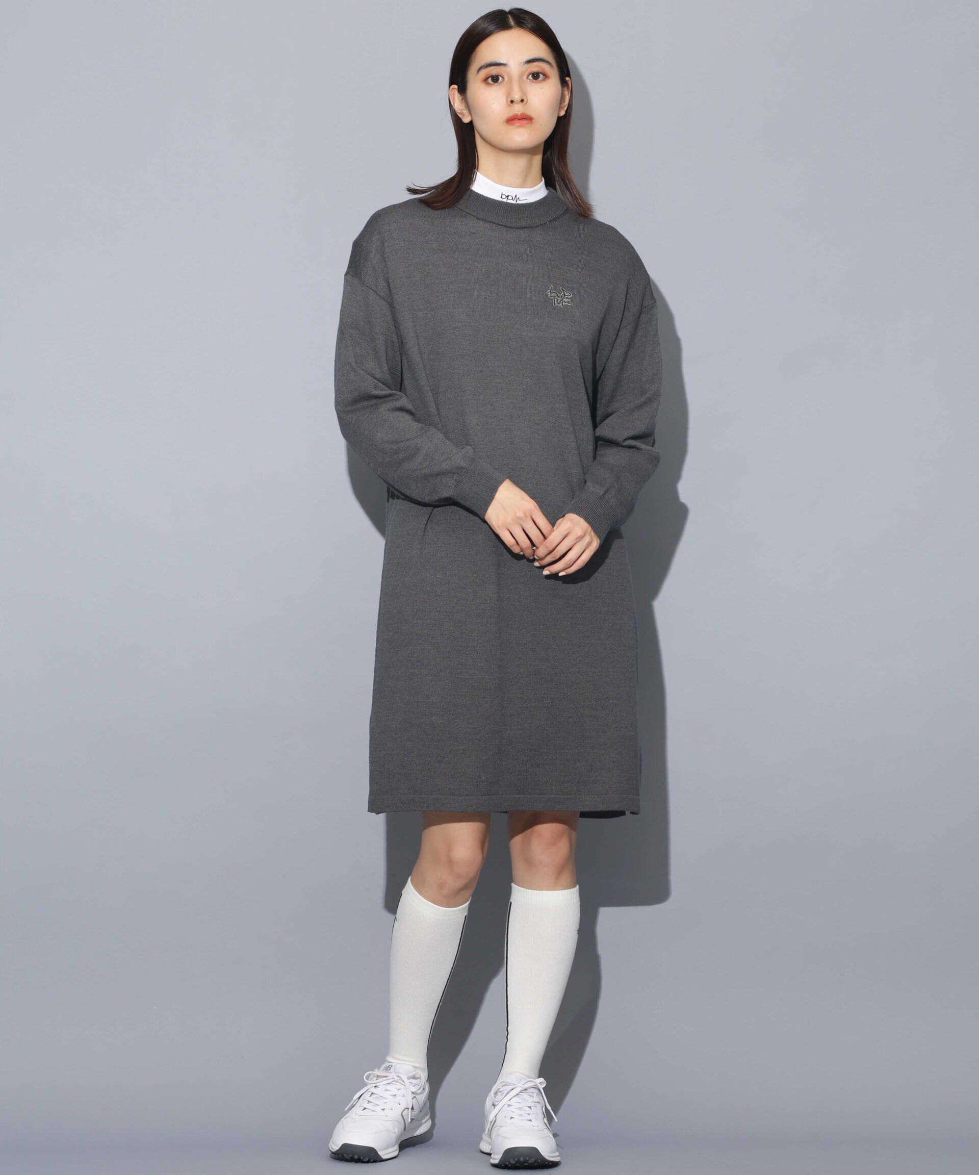 nano･universe「beats per minute/モックネックニットワンピース」|ワンピース|