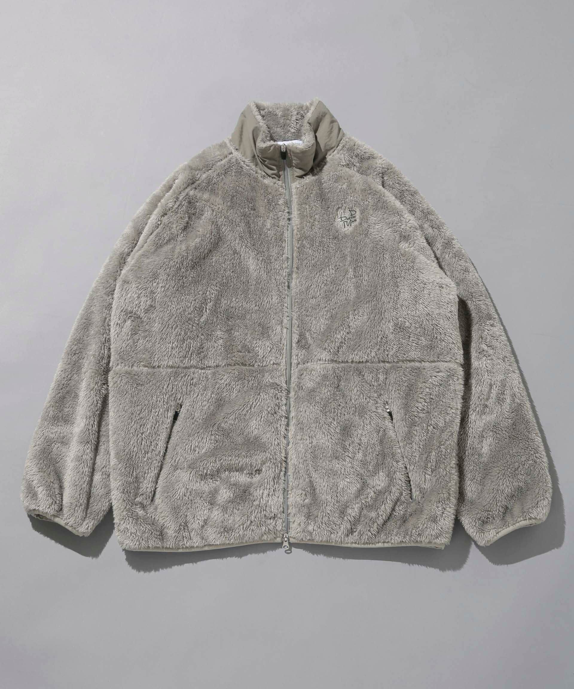 nano･universe「beats per minute/ボアフリースブルゾン」|ブルゾン・スタジャン|