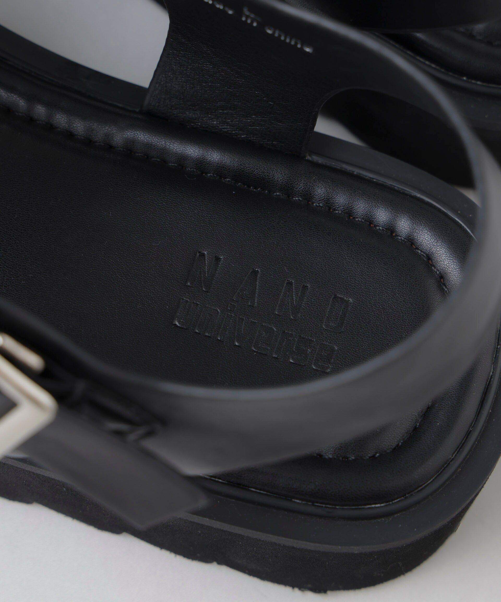 nano･universe「ライトウェイトグルカサンダル」|サンダル|