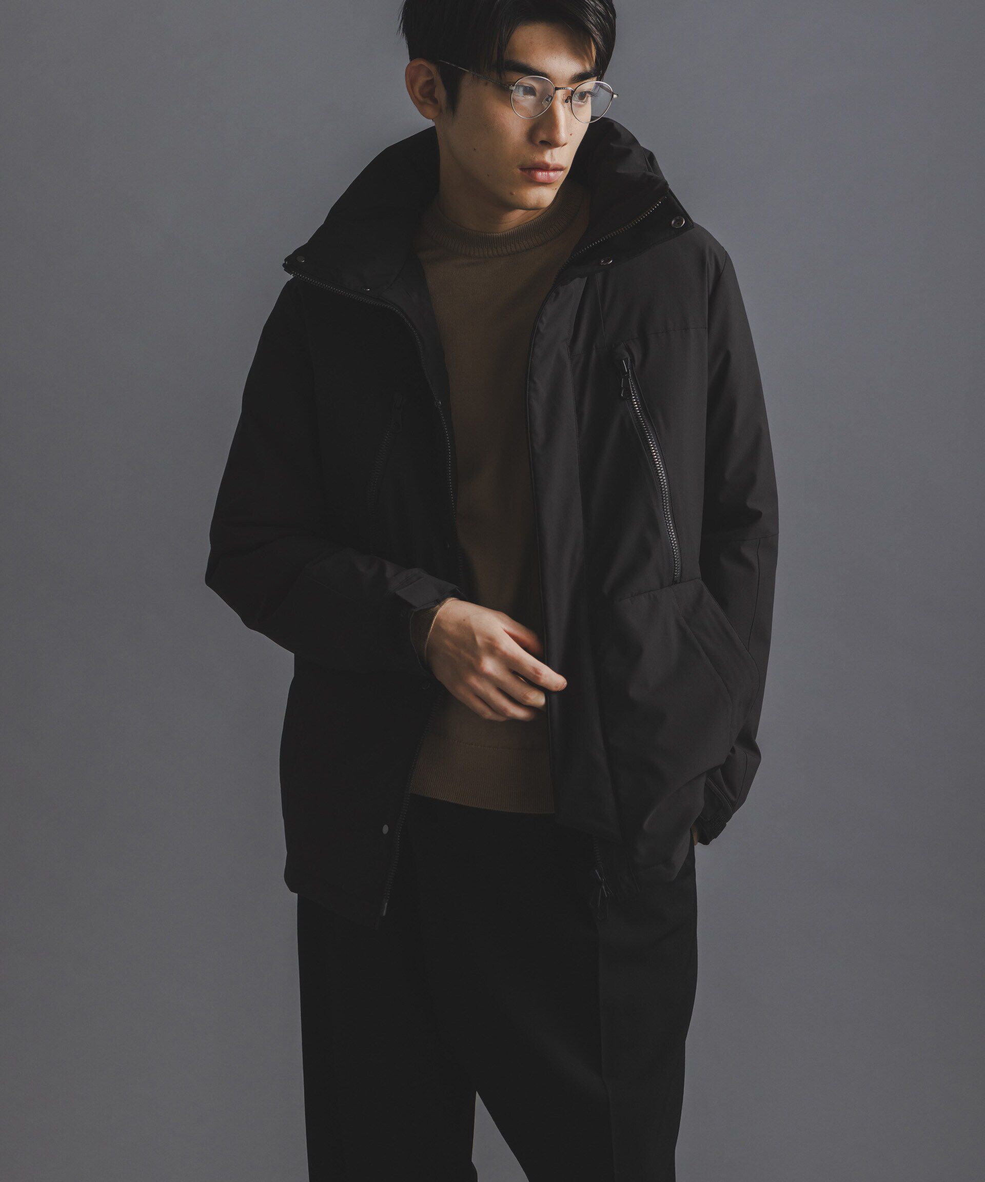 nano･universe「「毛玉レスニット」 ファインゲージクルーネック」|ニット・セーター|