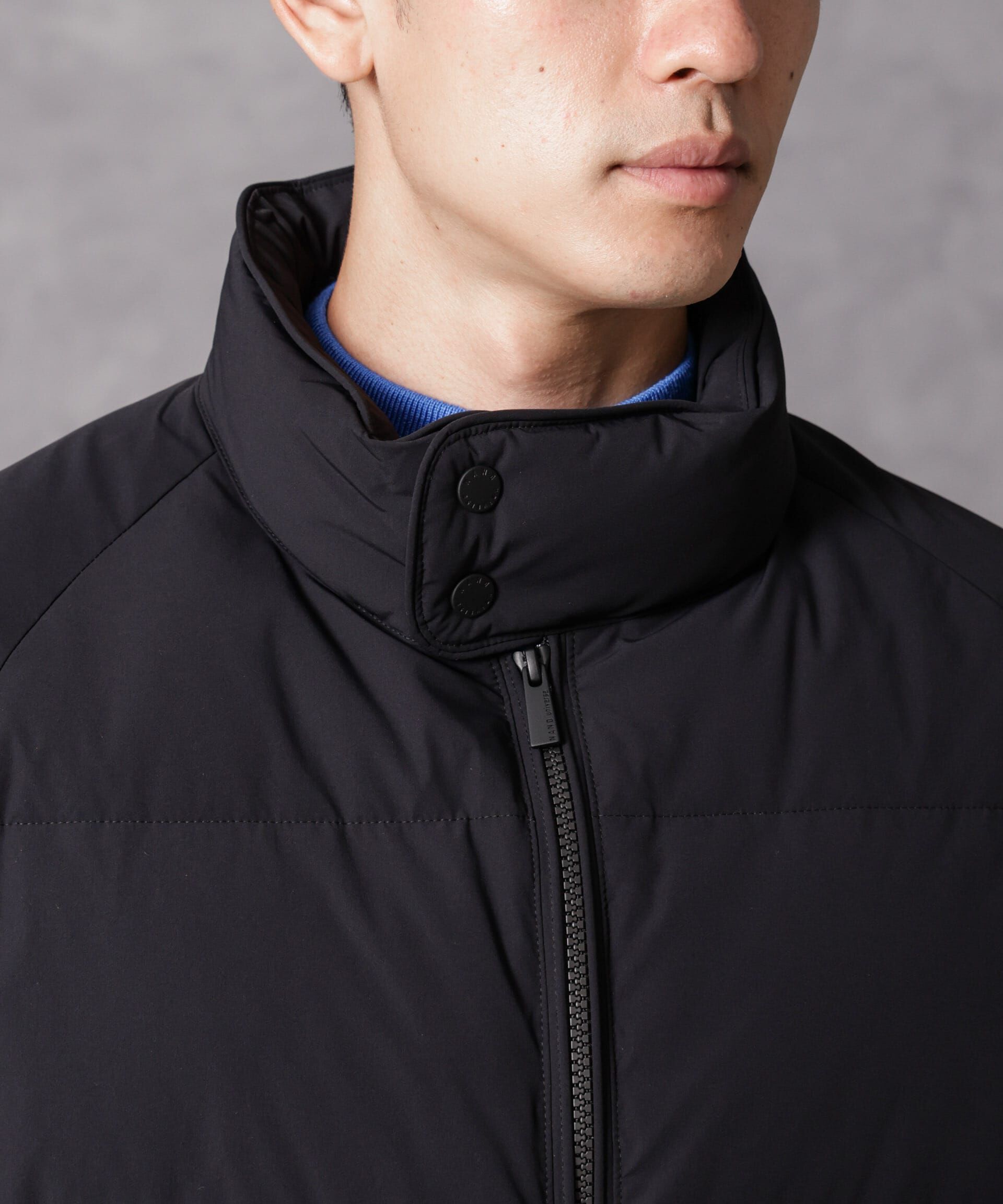 nano･universe「「西川ダウン(R)」スポーティースタンドダウン」|ダウン|