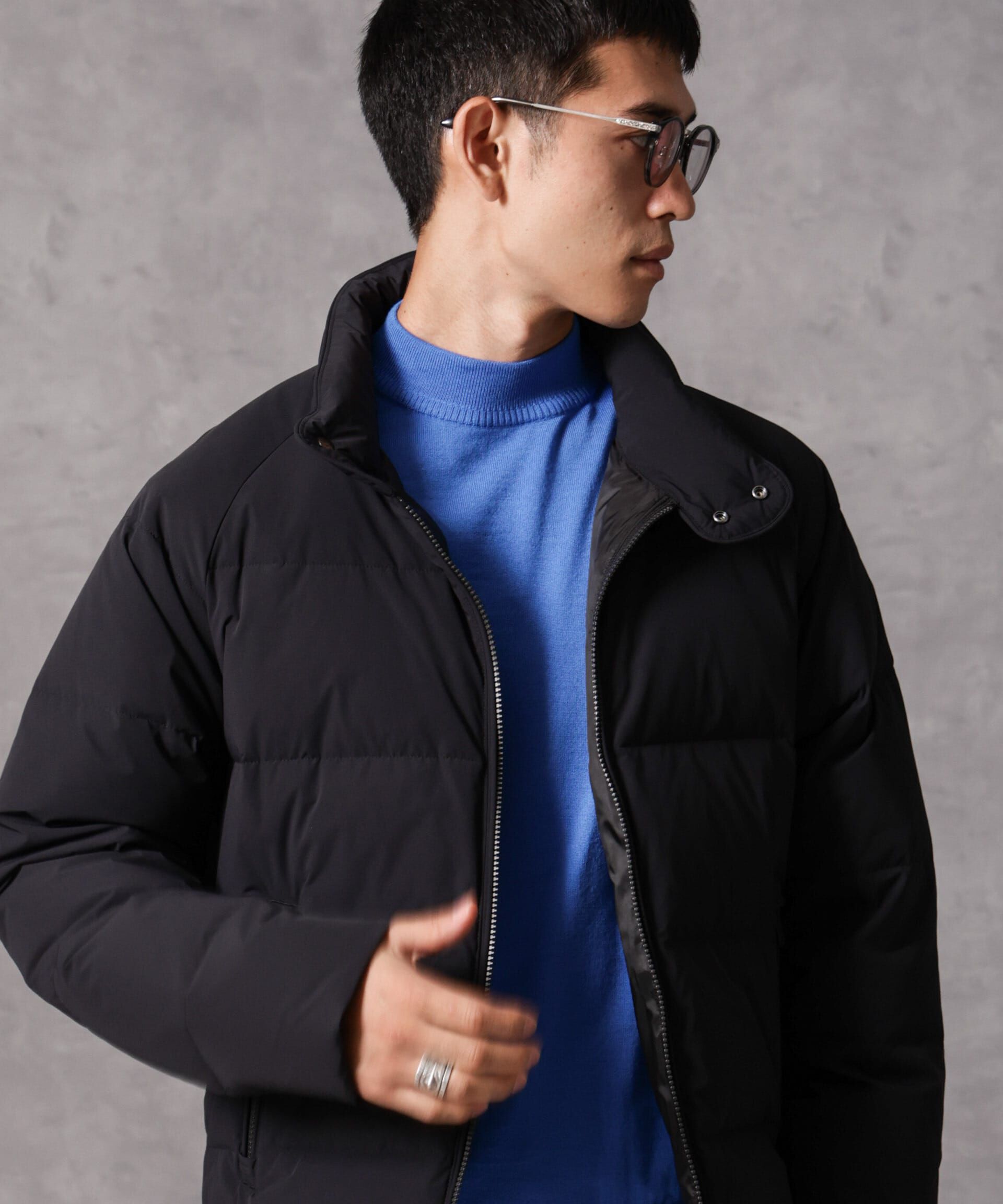 nano･universe「「西川ダウン(R)」スポーティースタンドダウン」|ダウン|