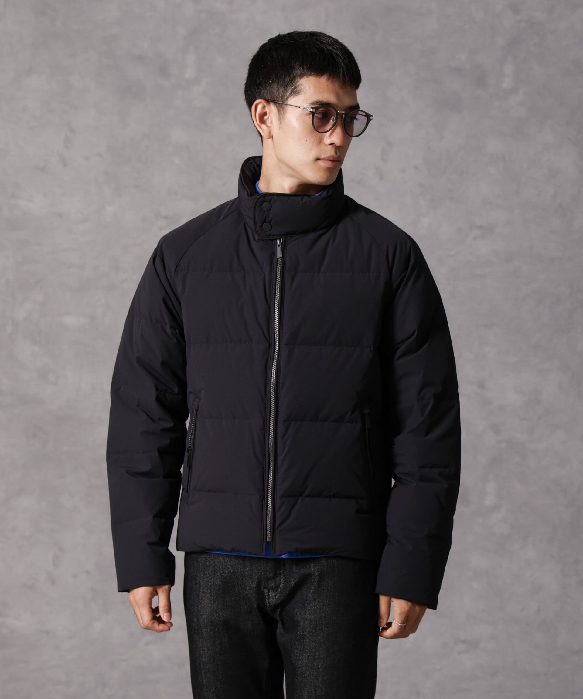 nano･universe「「西川ダウン(R)」スポーティースタンドダウン」|ダウン|