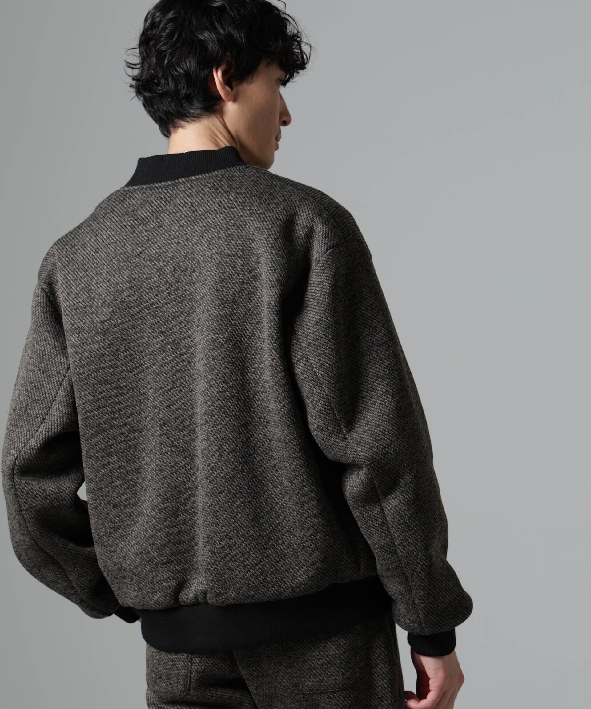 nano･universe「ニットフリースZIPブルゾン(セットアップ可)」|ブルゾン・スタジャン|