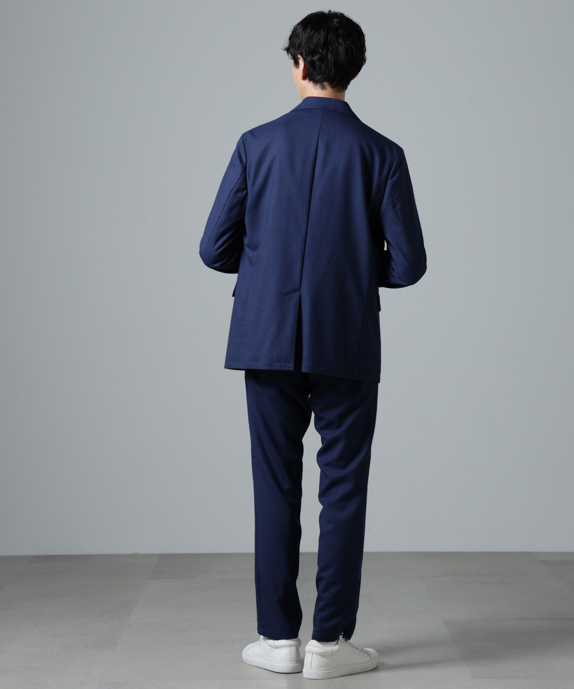 nano･universe「｢N TROUSERS PREMIUM｣RENURウール混洗えるサキソニーパンツ(セットアップ可)」|スーツ|