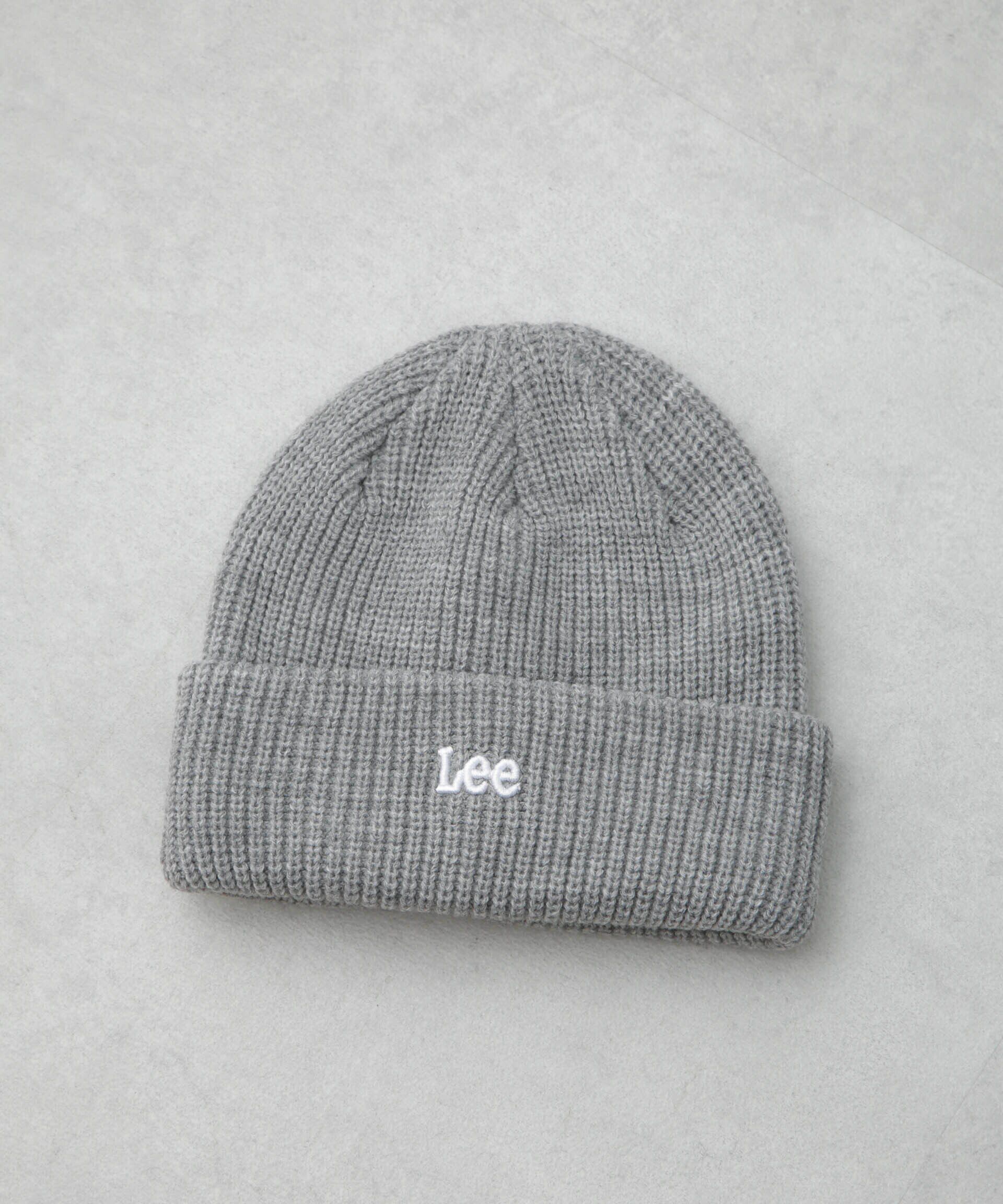 nano･universe「Lee/LE 3D EMB WATCH ACRYLIC」|キャップ・キャスケット|グレー