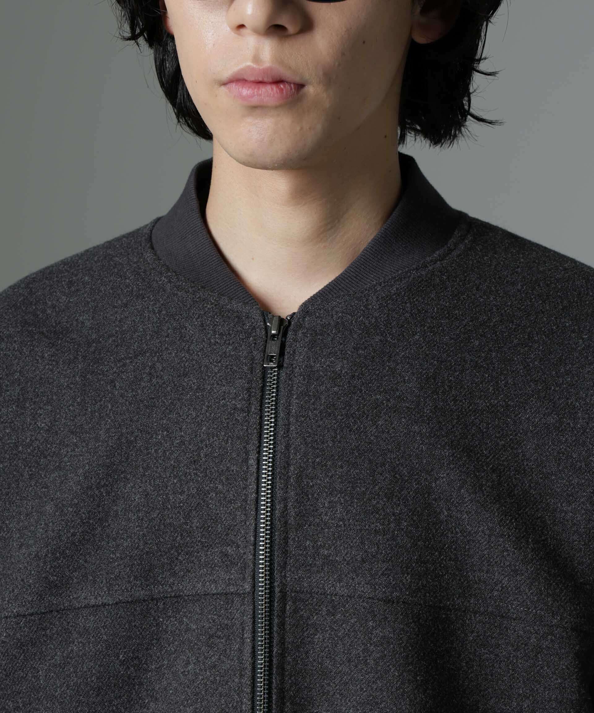 nano･universe「「NJ/CLUB」 メルトンカルゼブルゾン」|ブルゾン・スタジャン|