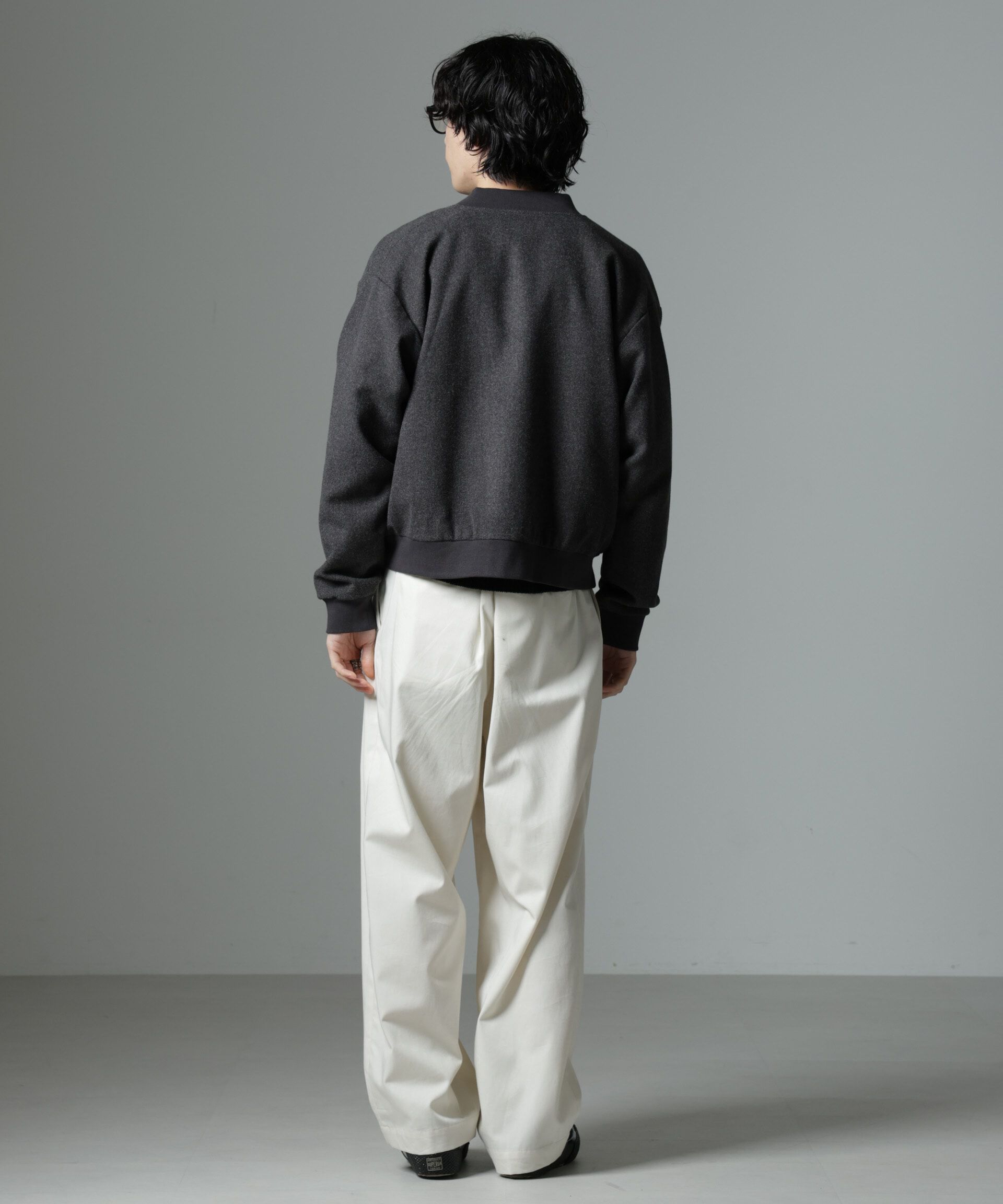 nano･universe「「NJ/CLUB」 メルトンカルゼブルゾン」|ブルゾン・スタジャン|