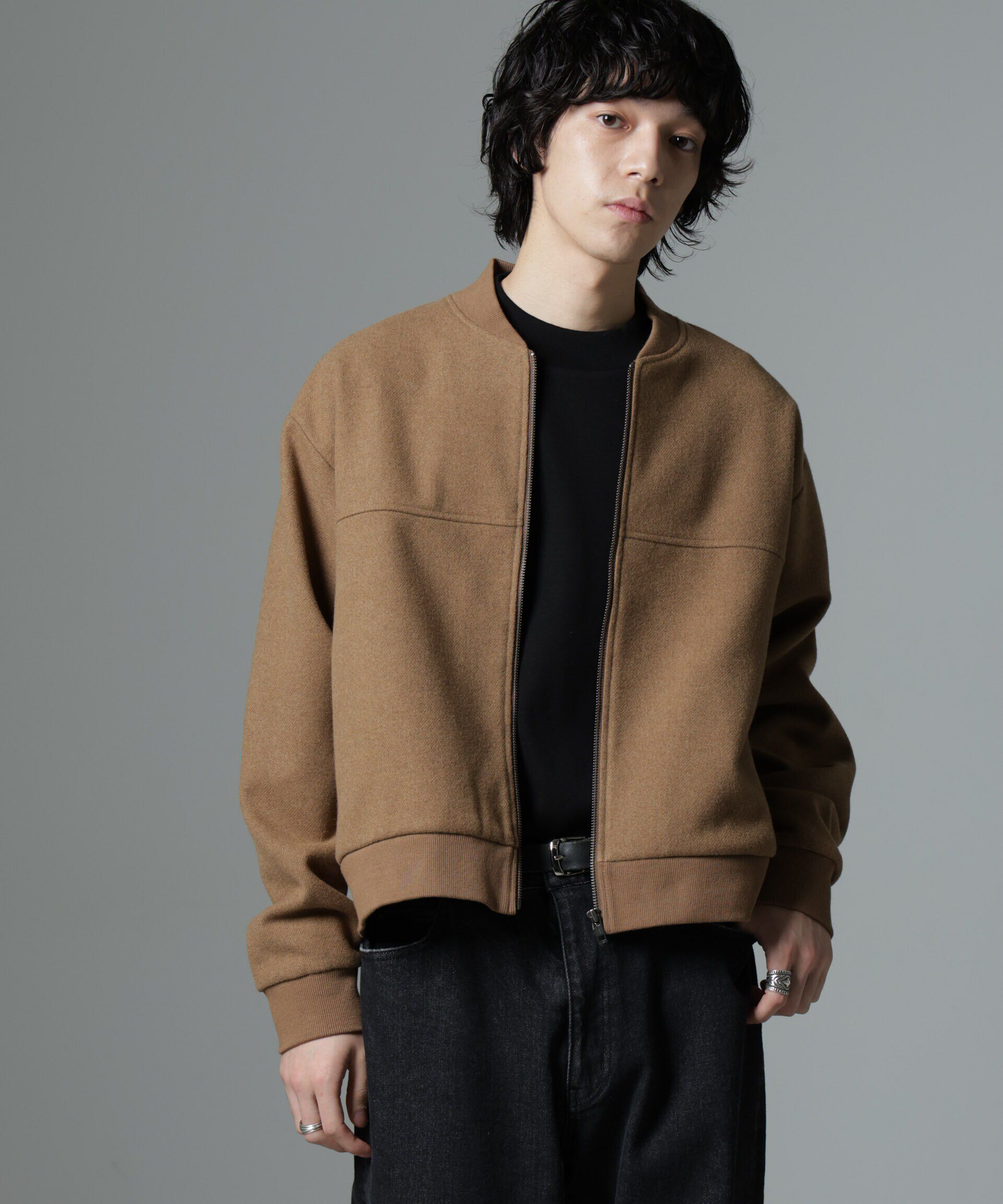 nano･universe「「NJ/CLUB」 メルトンカルゼブルゾン」|ブルゾン・スタジャン|
