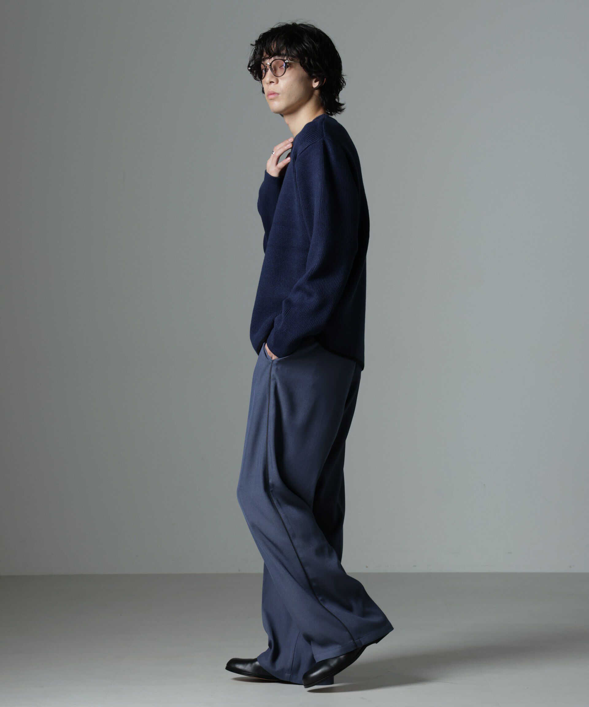 nano･universe「総針ニット」|ニット・セーター|