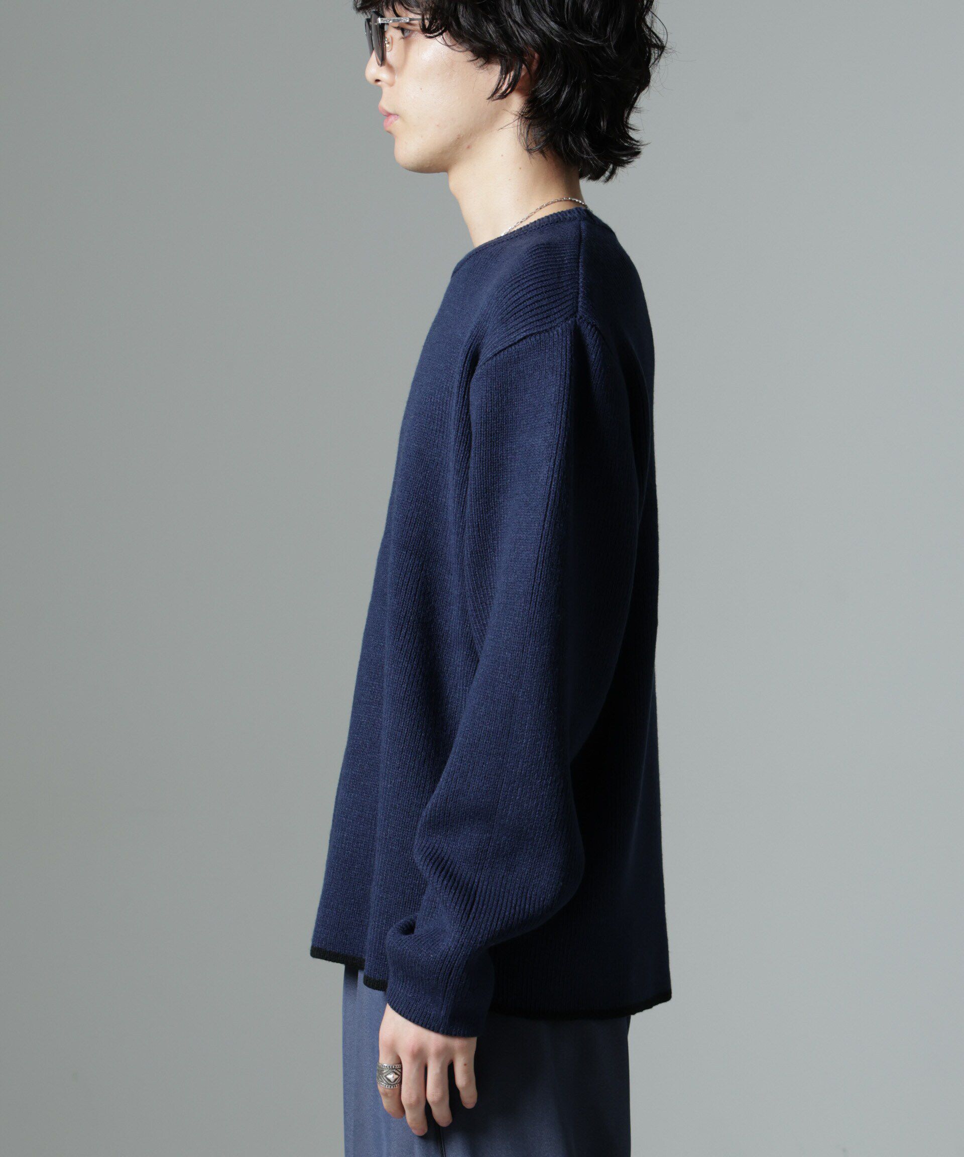 nano･universe「総針ニット」|ニット・セーター|