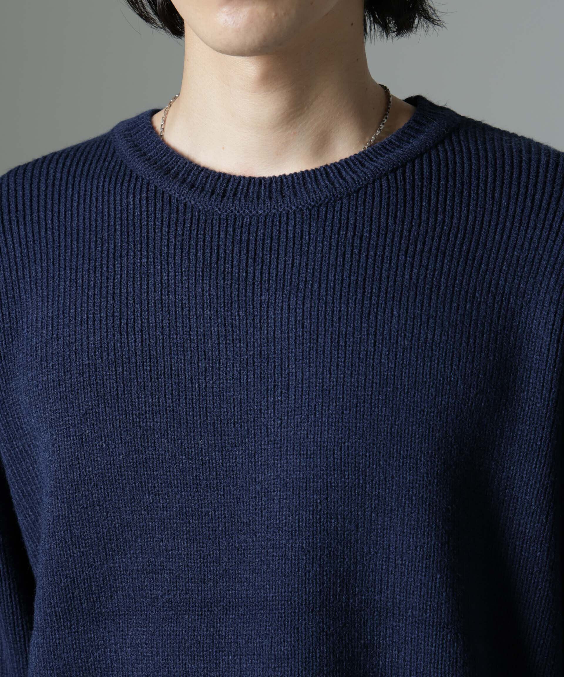 nano･universe「総針ニット」|ニット・セーター|