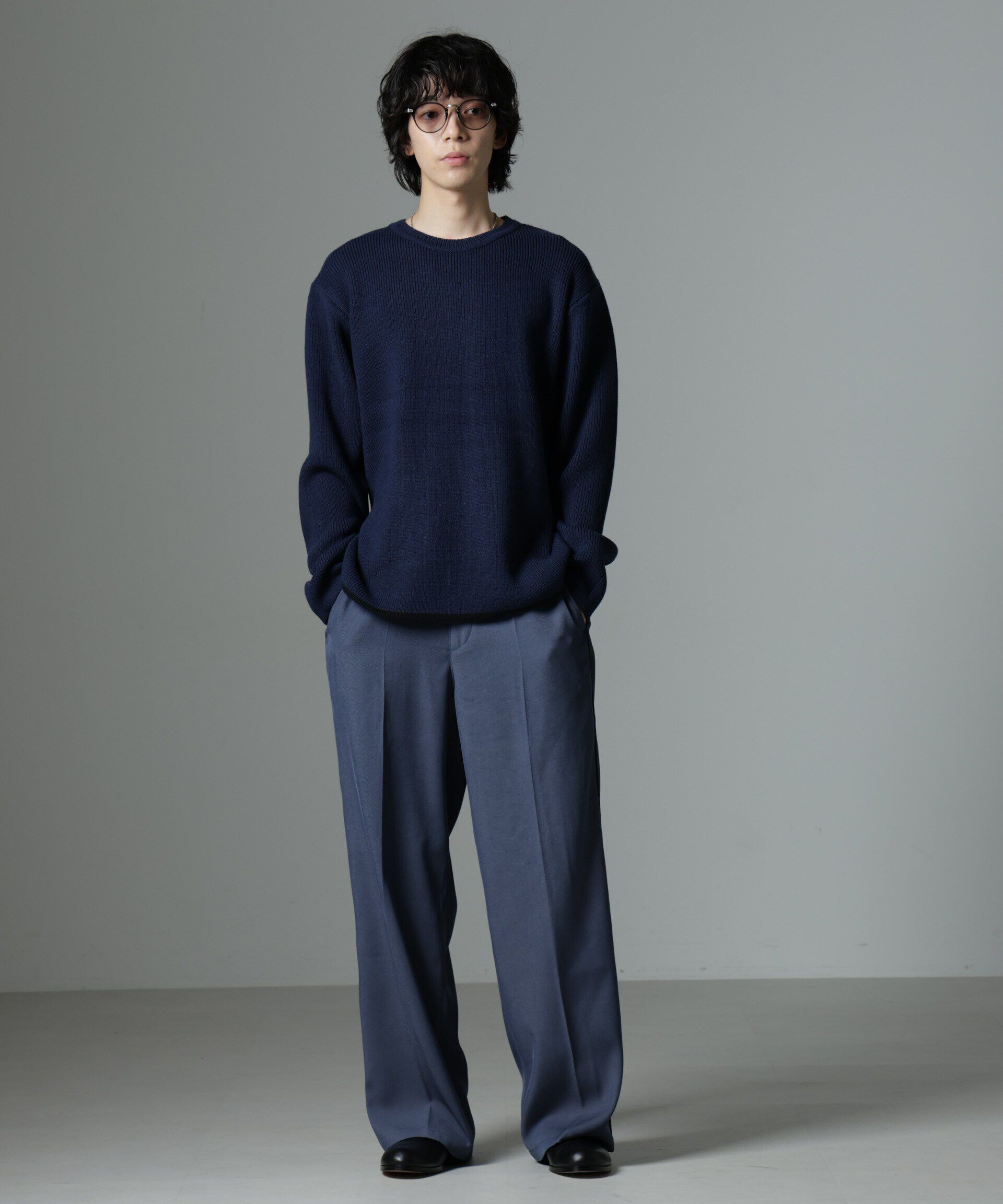 nano･universe「総針ニット」|ニット・セーター|